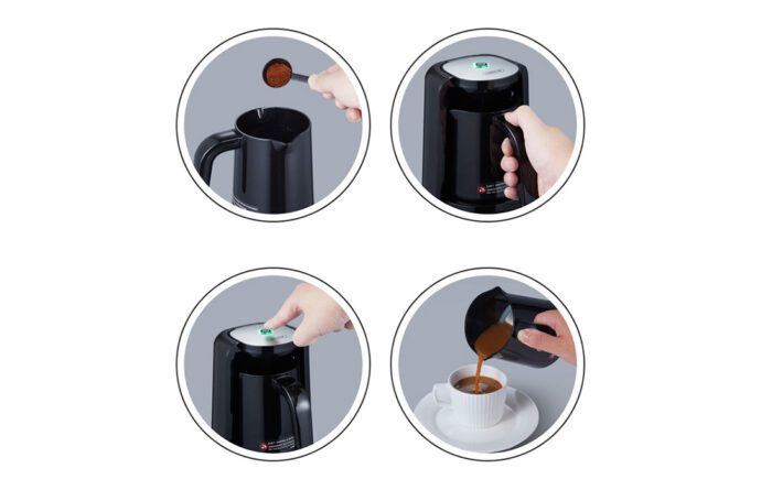 Turkish Coffee Machine HiBREW CM1179_EU - Image 4
