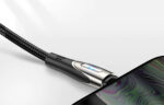 USB Cable for Lightning Joyroom Sharp S-M411 2.4A, 3m (Black) - Image 2
