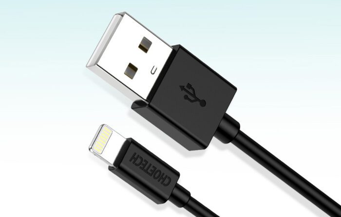 USB to Lightning cable Choetech IP0026, MFi,1.2m (black) - Image 3