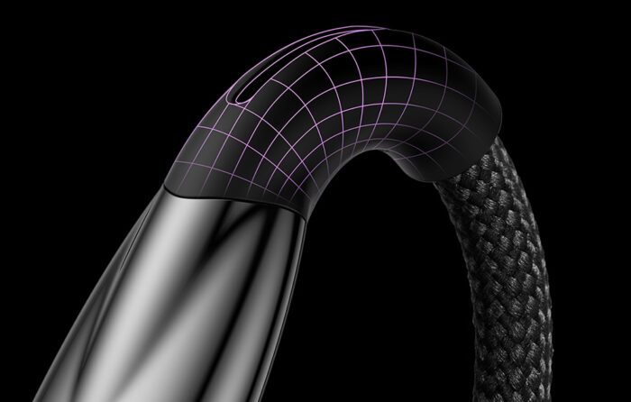 USB cable for Lightning Baseus Glimmer Series, 2.4A, 2m (Black) - Image 11