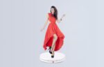 Rotating display stand Puluz 45 cm (white) - Image 4