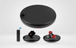 Rotating display stand Puluz with power socket 45 cm (black) - Image 5