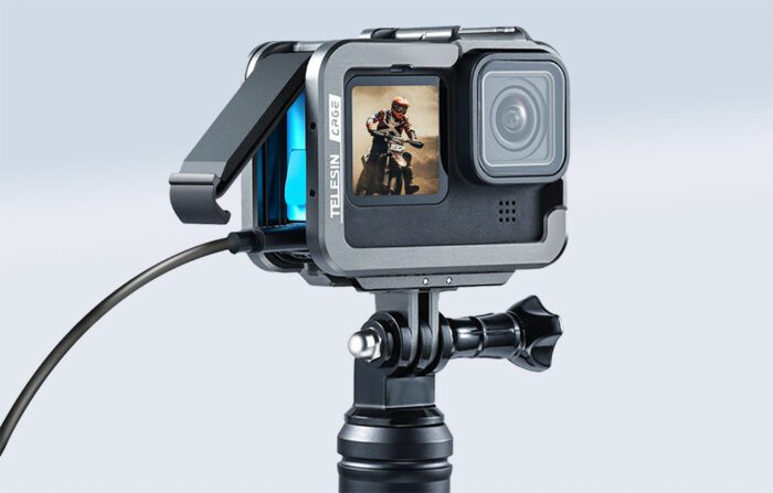 TELESIN Alu cage for GoPro Hero 12/11/10/9 - Image 10