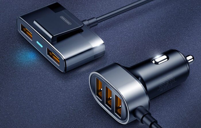 Car charger Joyroom JR-CL03 5-Port USB (black) - Image 2
