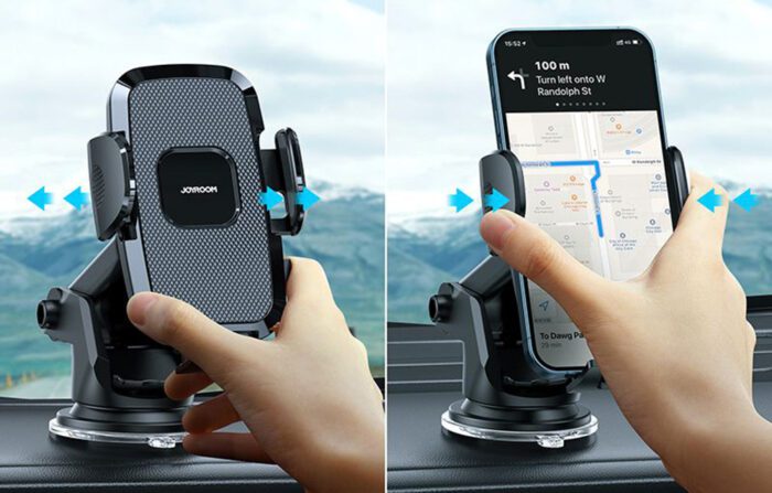 Joyroom JR-ZS259 car dashboard holder (black) - Image 3