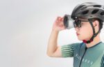 Cycling Helmet with glasses Rockbros TT-16 (black) - Image 4