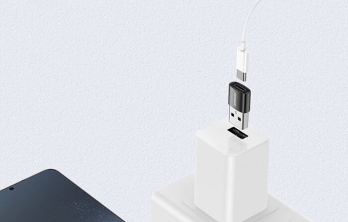 Adapter USB male-female Type-C (2 pieces) Joyroom S-H152 (black) - Image 3