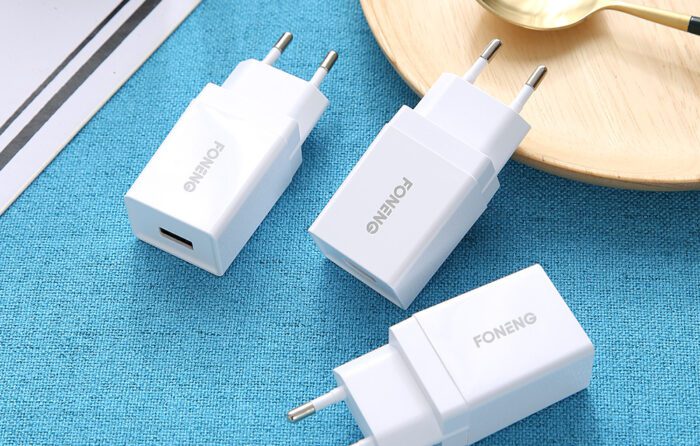 Fast charger Foneng 1x USB K210 10.5W + USB Type C cable 1m - Image 4