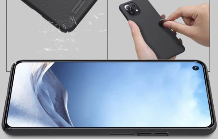 Nillkin Super Frosted Shield case for Xiaomi 11 Lite 4G/5G (black) - Image 4