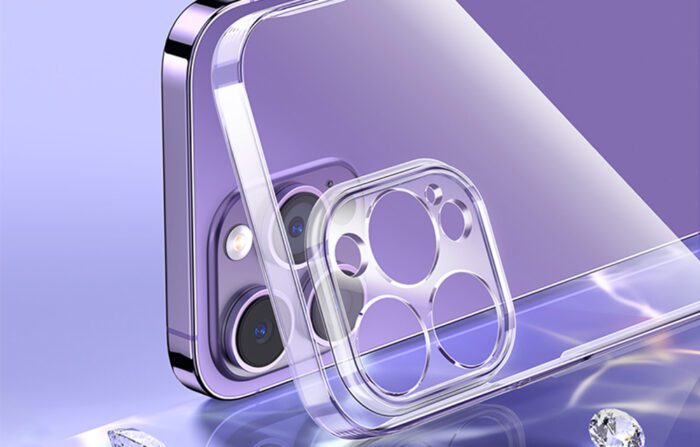 Case Baseus Crystal Series for iPhone 11 pro max (clear) + tempered glass + cleaning kit - Image 9