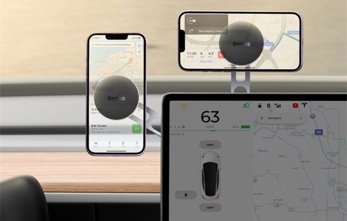 Magnetic Car Mount Baseus T-Space - Image 8