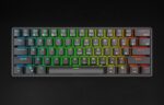 Mechanical keyboard Royal Kludge RK61 RGB, red switch (black) - Image 8