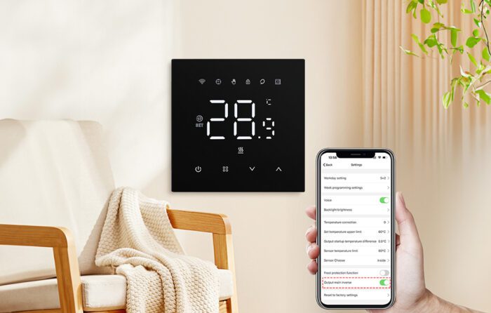 Smart thermostat Avatto WT410-BH-3A-B Gas Boiler 3A WiFi - Image 6