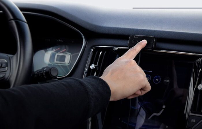 Car Bluetooth MP3 Player + Charger Baseus T Shaped S-16 Black OS - Image 9
