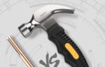 Mini Claw hammer Deli Tools EDL441008 - Image 4