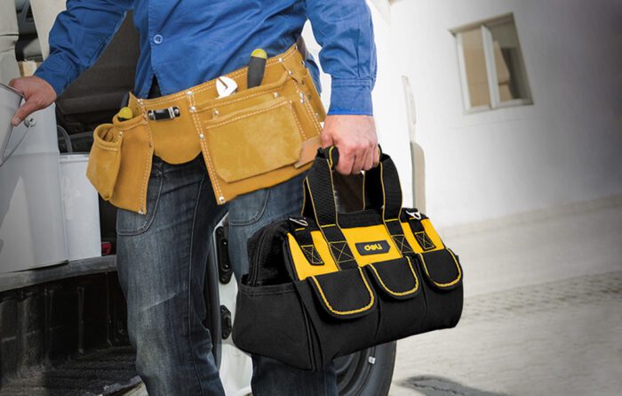 Basic Tool Bags Deli Tools EDL430113, 13" - Image 6