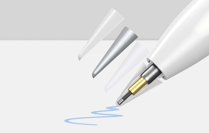 Baseus Smooth Writing Capacitive Stylus Tips, Apple Pencil 1&2 (2 pcs) - Image 10