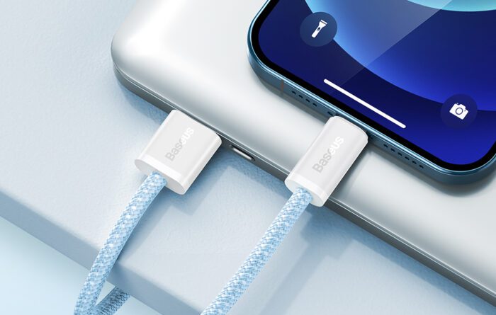 Baseus Dynamic cable USB to Lightning, 2.4A, 2m (blue) - Image 8