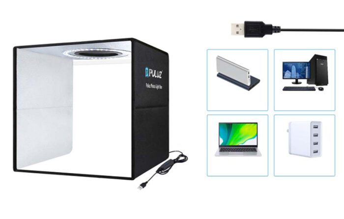 Photo studio Puluz LED 40cm PU5041B - Image 6
