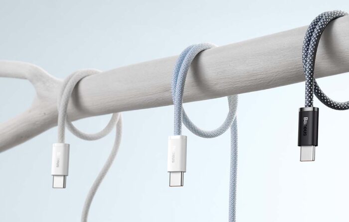 Cable USB-C to USB-C Baseus Dynamic Series, 100W, 2m (szary) - Image 8
