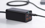 Baseus GaN3 Pro wall charger 2xUSB-C + 2xUSB, 100W (black) - Image 11