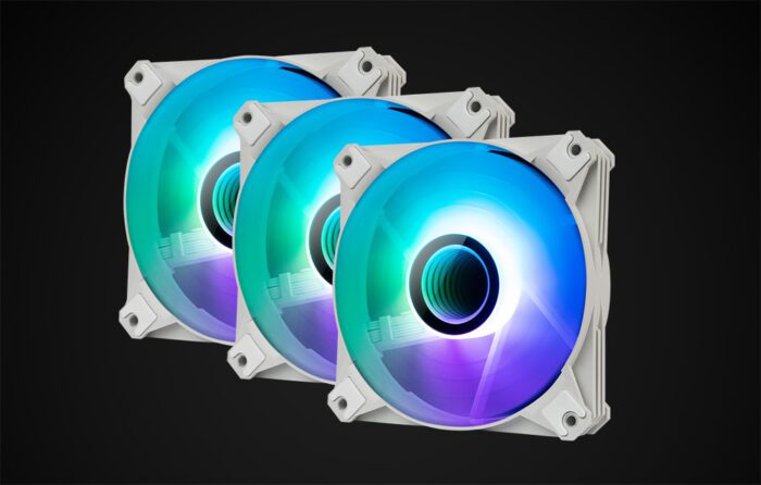 Computer fan set ARGB Darkflash INF8 3in1 120x120 (white) - Image 6