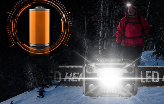Headlight Superfire HL78, 320lm, USB-C - Image 9