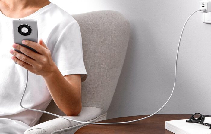 Baseus Superior Series Cable USB to USB-C, 65W, PD, 1m (white) - Image 6