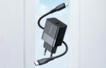 Wall charger Mcdodo CH-1952 USB + USB-C, 20W + USB-C to Lightning cable (black) - Image 3