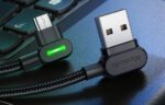 USB to Micro USB Cable Mcdodo CA-5280 LED, 3m (Black) - Image 4