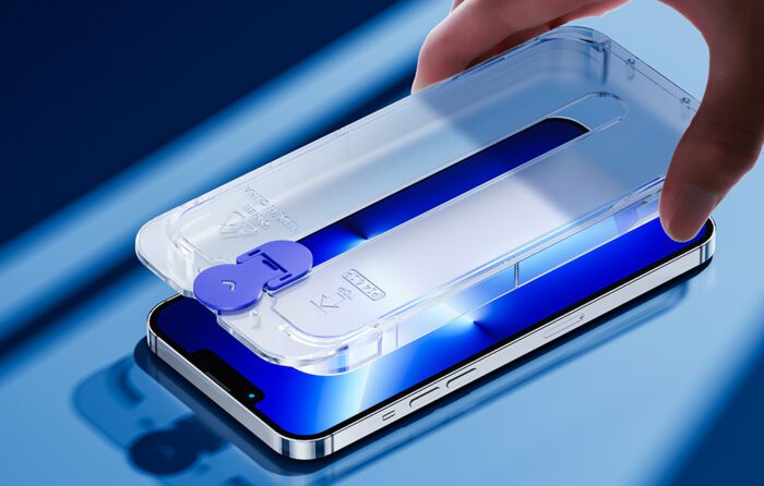 Full screen tempered glass Joyroom Easy Fit JR-H11 for Apple iPhone 14 Plus 6.7 " - Image 5