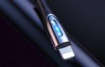 USB Cable for Lightning Joyroom Sharp S-M411 2.4A, 3m (Black) - Image 4