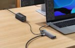 Hub 8in1 Baseus StarJoy Series, USB-C to 3x USB 3.1 + HDMI + USB-C PD + RJ45 + microSD/SD - Image 9