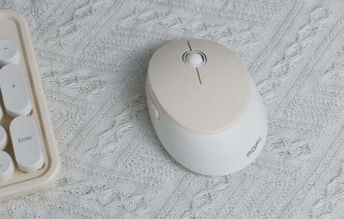 Wireless keyboard + mouse set MOFII Sweet 2.4G (White-Beige - Image 6