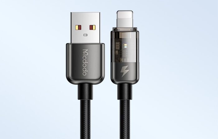 Lightning cable Mcdodo CA-3140 12W, 1.2m (black) - Image 4