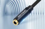 Cable audio mini jack 3.5mm female to 2x mini jack 3.5 mm male Vention BBLBAB 0.6m (black) - Image 4