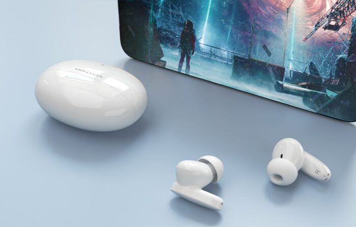 Earphones TWS Vention NBFW0 (white) - Image 3