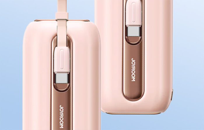 Powerbank Joyroom JR-L013 Colorful 10000mAh, 12W (Pink) - Image 4