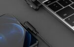 Foneng X70 Angled USB to Micro USB Cable, 3A, 1m (Black) - Image 5
