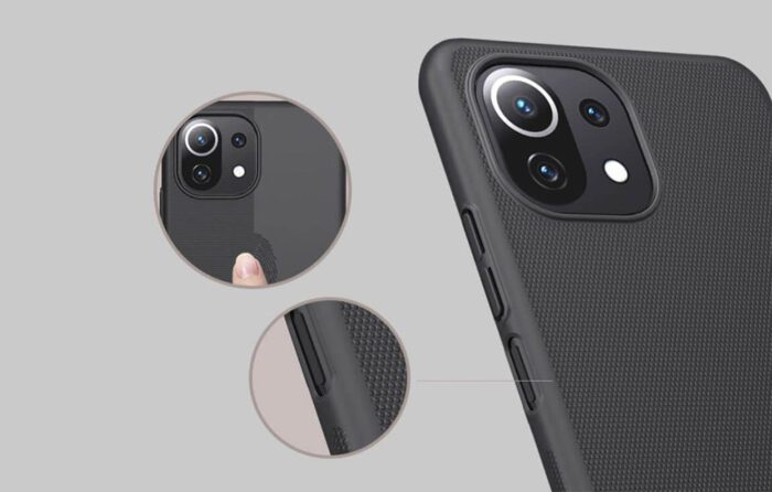 Nillkin Super Frosted Shield case for Xiaomi 11 Lite 4G/5G (black) - Image 6