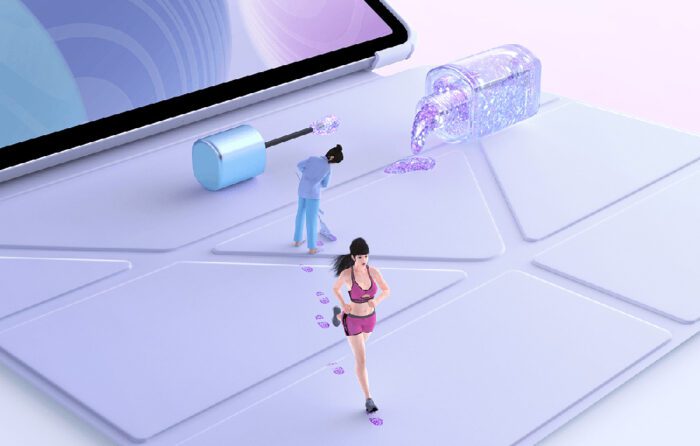 Baseus Minimalist Series IPad 10.2" protective case (purple) - Image 9