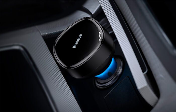 Car Charger Baseus Enjoyment with cable USB-C, 33W (Black) - Image 9