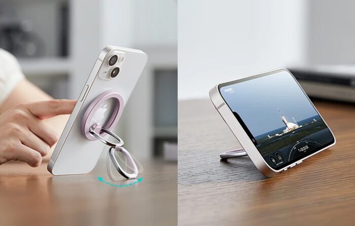 Stand ESR HaloLock Ring for smartphone (black) - Image 6
