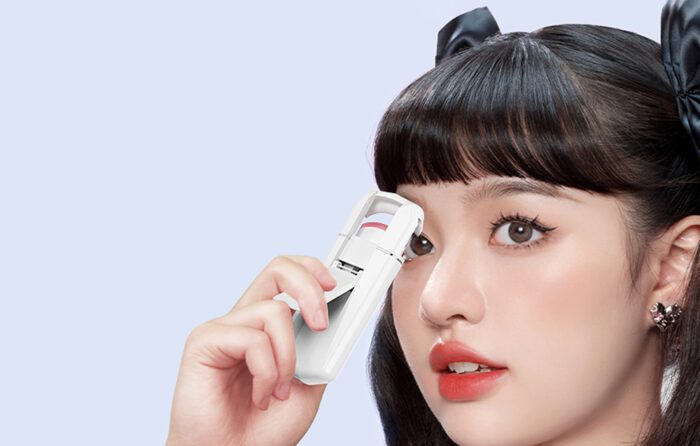 Electric Heated Eyelash Curler ANLAN 04-AJMJ14-001 (white) - Image 2
