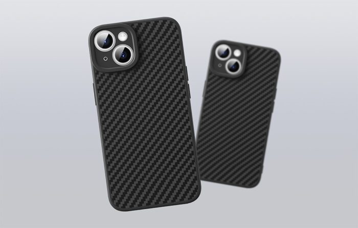 Case Baseus Synthetic Fiber iPhone 15 Plus + tempered glass - Image 10