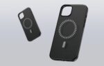 Magnetic Phone Case for iPhone 15 Pro Baseus Fauxther Series (Black) - Image 8