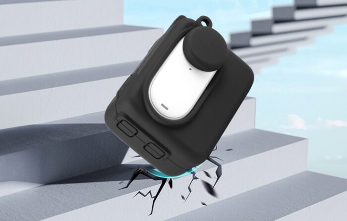 Silicon protective case Puluz for Insta360 GO 3 with lens cap - Image 6