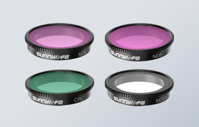 Set of 4 filters MCUV+CPL+ND4+ND8 Sunnylife for Insta360 GO 3/2 - Image 2