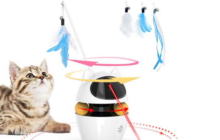 Rojeco 3 In 1 Interactive Cat Toys - Image 4