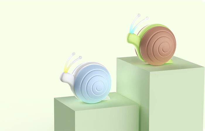 Interactive Cat Toy Cheerble Wicked Snail (blue) - Image 7